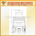 Máquina de destonador de sucção fábrica de arroz fábrica nova limpeza trigo paddy máquina de soja